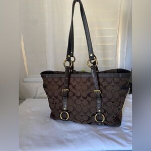 Brown Designer Tote Bag